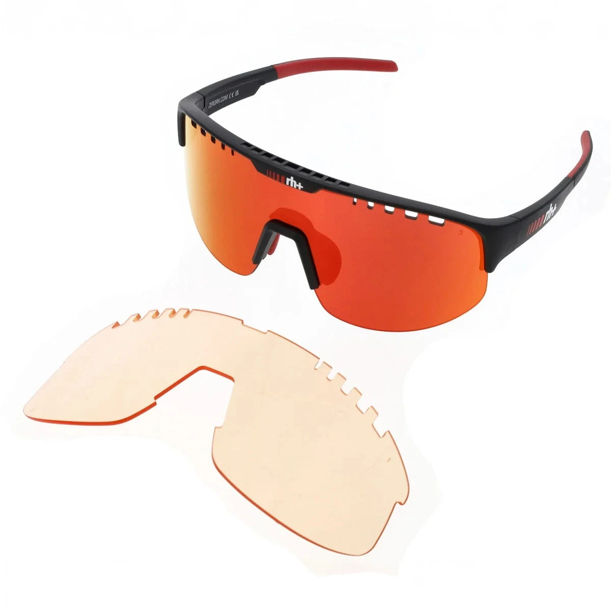 Lunettes RH+ Olympo - Noir rouge