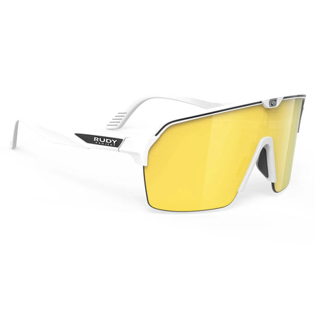 Brille Rudy Project Spinshield Air - White Matte Multilaser Gold