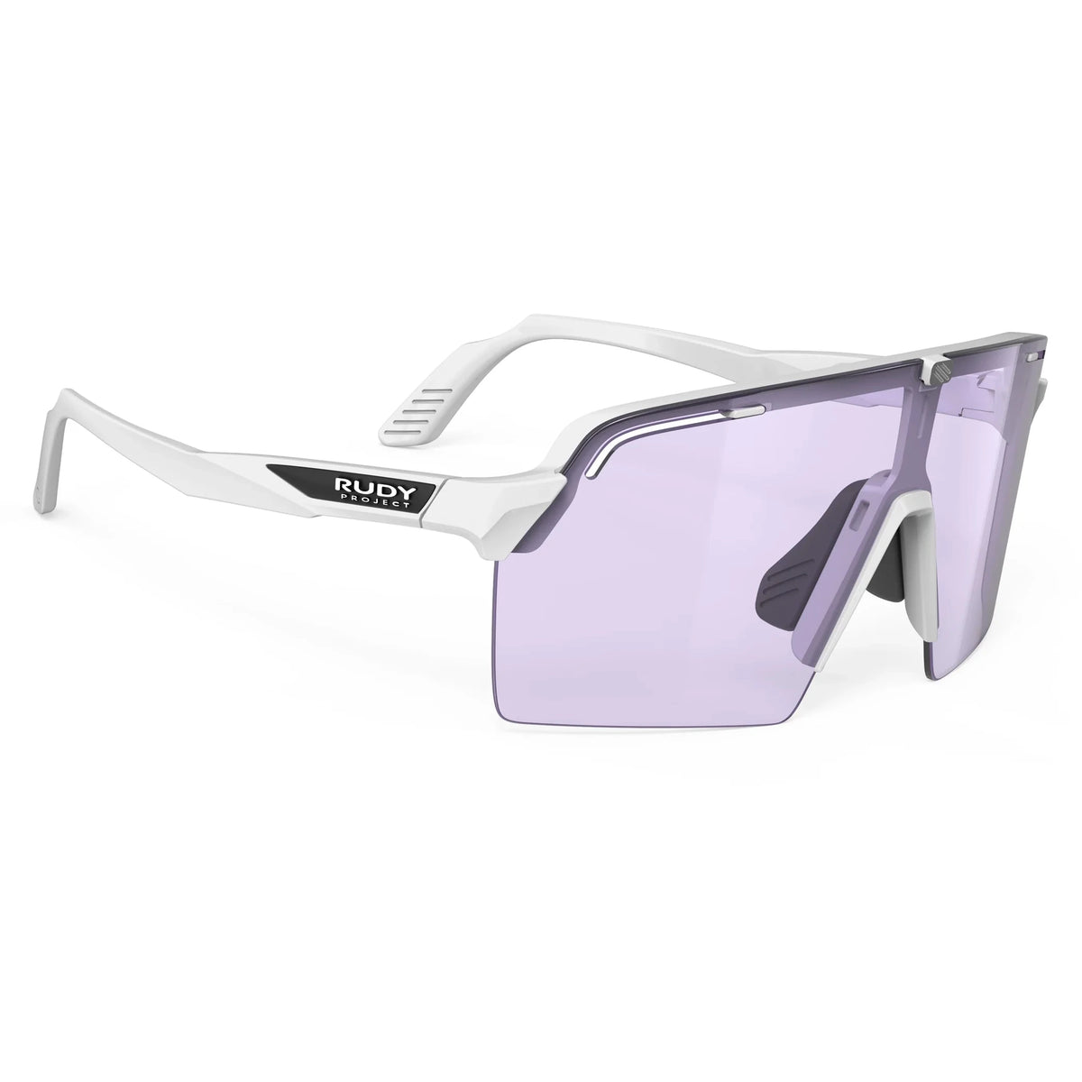 Lunettes Rudy Project Spinshield Pro - White Gloss ImpactX 2 Laser Purple