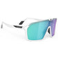 Gafas Rudy Project Spinshield - Blanco Mate Verde Racing