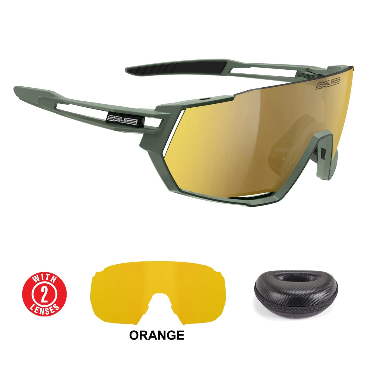 Salice 029 RW-Brille - Grün Gold