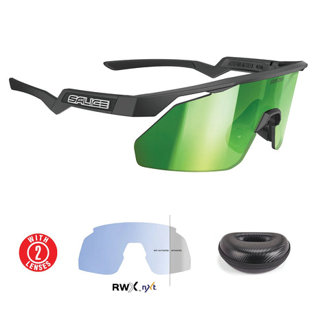 Occhiali Salice 030 RWX - Nero RW Verde Salice