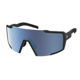 Scott Shield Compact Glasses - Black AmpBeryl Blue Chrome
