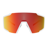 Gafas Scott Shield - White Matte Amp Red Chrome