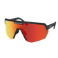 Lunettes Scott Sport Shield - Black AmpRed Chrome