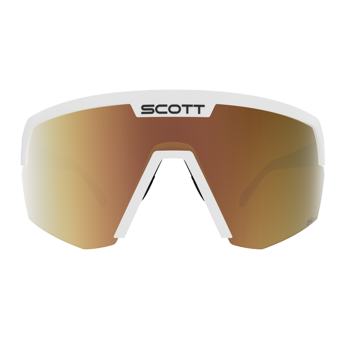 Occhiali Scott Sport Shield - White Amp Light Sensitive Gold Chrome Scott