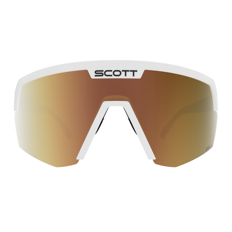 Occhiali Scott Sport Shield - White Amp Light Sensitive Gold Chrome Scott