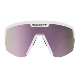 Scott Sport Shield Brille - White Matt Amp Lavender Chrome