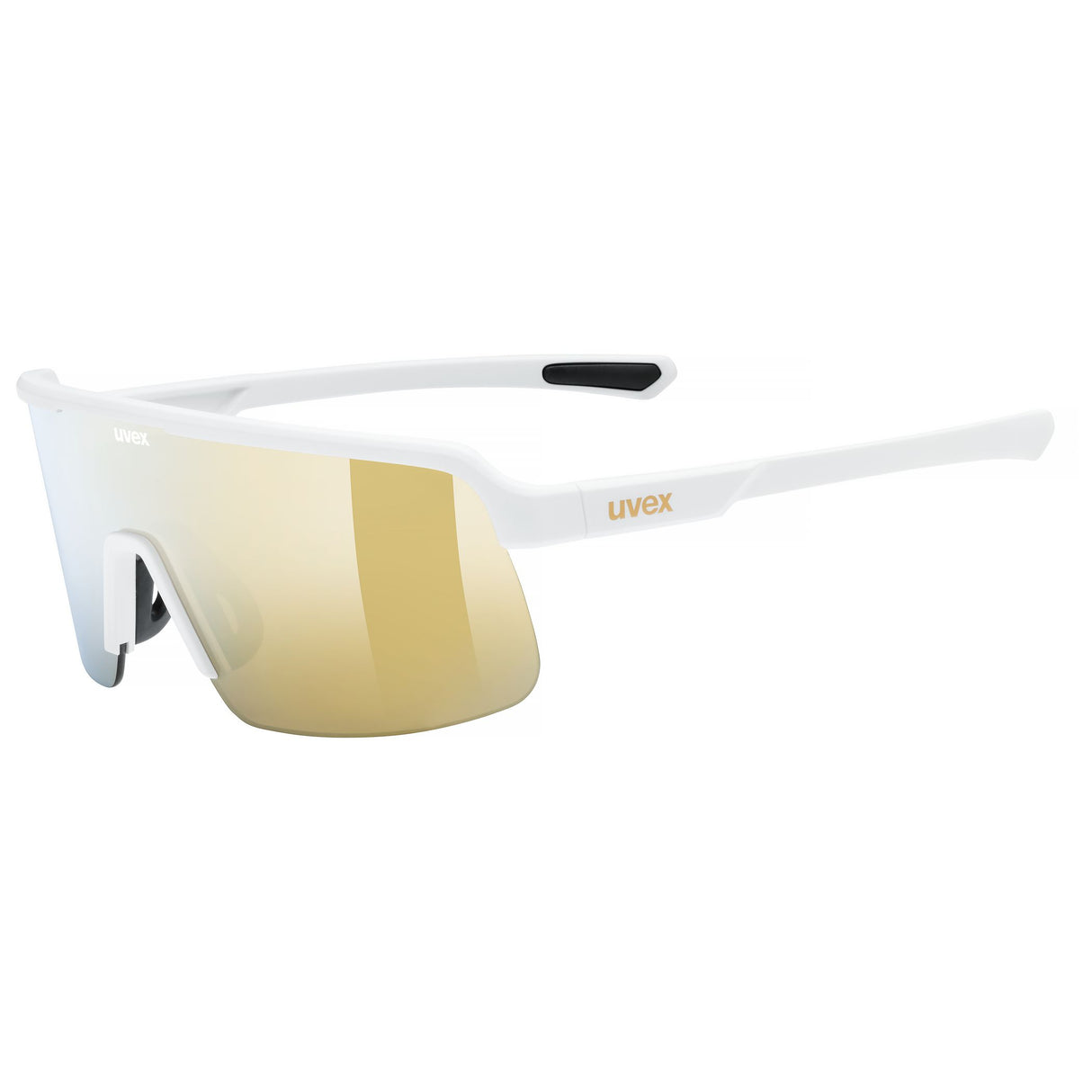 Lunettes Uvex Dyrt - White Matt Mirror Gold