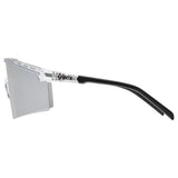 Uvex Flowline Glasses - Clear Mirror Silver