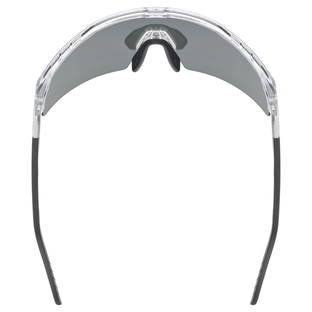 Uvex Flowline Glasses - Clear Mirror Silver