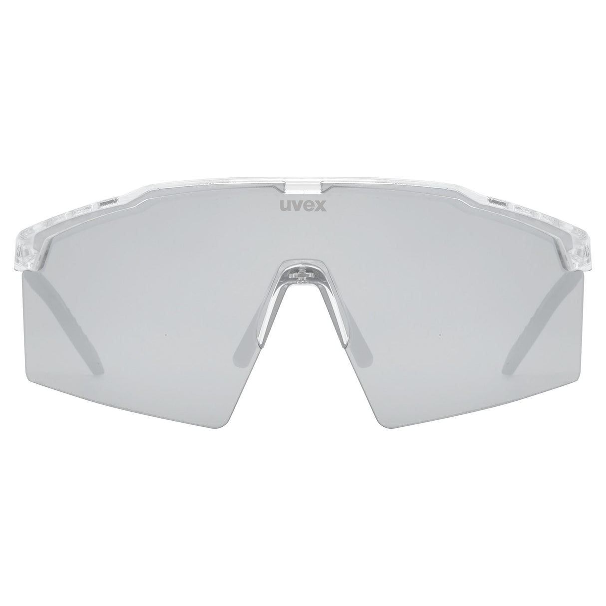 Uvex Flowline Glasses - Clear Mirror Silver