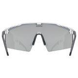 Uvex Flowline Glasses - Clear Mirror Silver