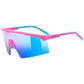 Occhiali Uvex Flowline - Pink Matt Mirror Blue