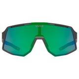 Lunettes Uvex Sequenze - Black Matte Mirror Green