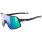 Occhiali Uvex Sequenze - Black Matte Mirror Green