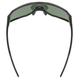 Lunettes Uvex Sequenze - Black Matte Mirror Green