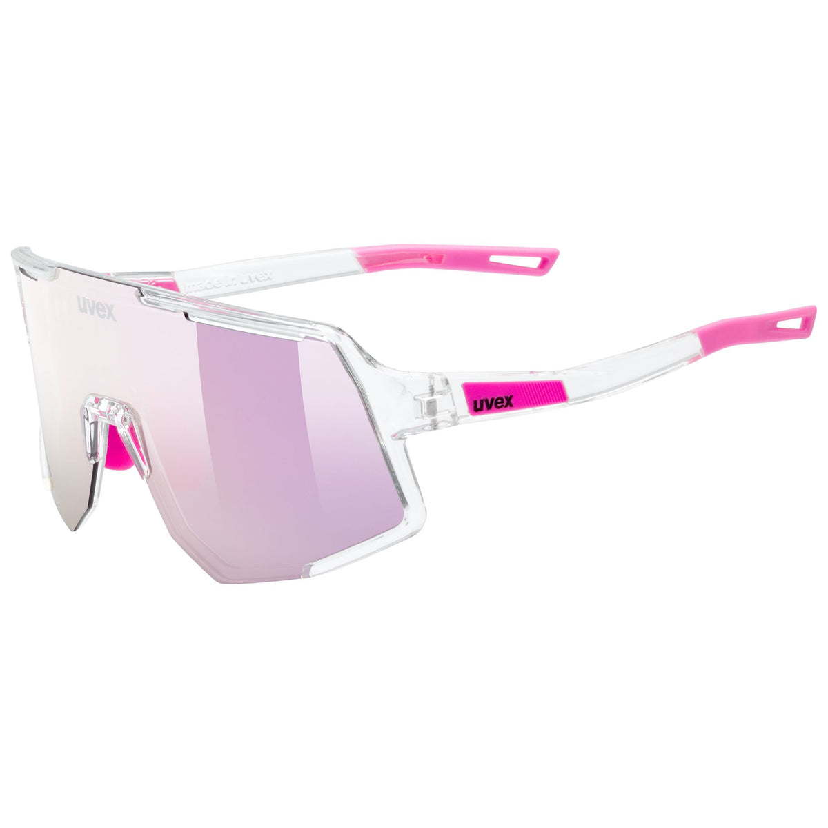 Occhiali Uvex Sequenze - Clear Mirror Pink