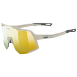 Uvex Sequenze Glasses - Grey Matte Mirror Gold