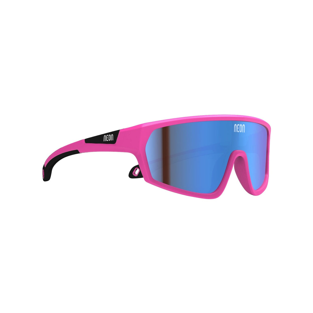 Neon Loop kinder brille - Pink fluo mirror blue
