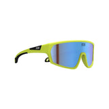 Neon Loop kids sunglasses - Yellow fluo mirror blue