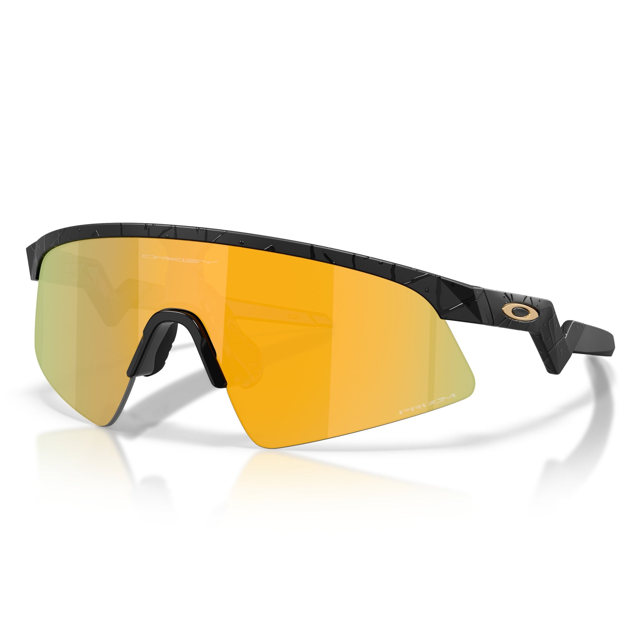 Oakley Resistor Sweep Kinderbrille Gridiron Collection – Matte Black Splatter Prizm 24K