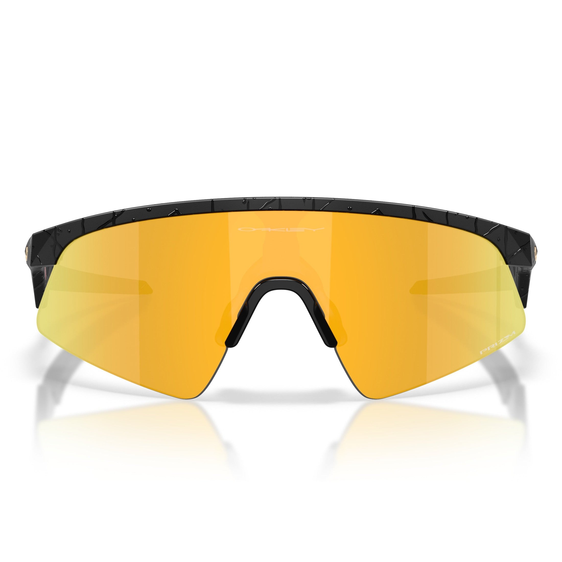 Oakley Resistor Sweep Kinderbrille Gridiron Collection – Matte Black Splatter Prizm 24K
