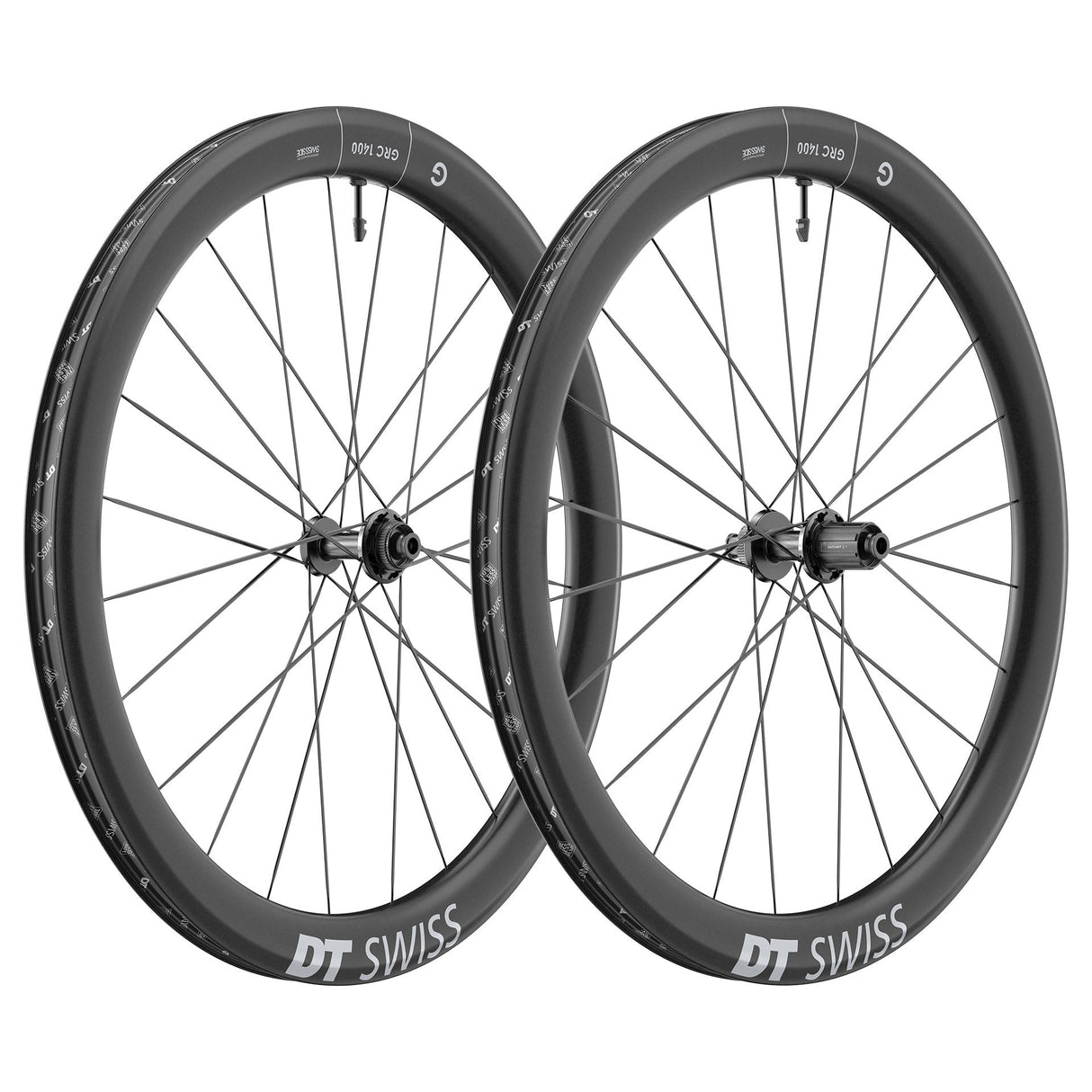 Ruote Dt Swiss GRC 1400 Dicut 50 DB - Nero - H