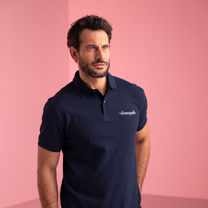 Polo Campagnolo Logo - Blu - P