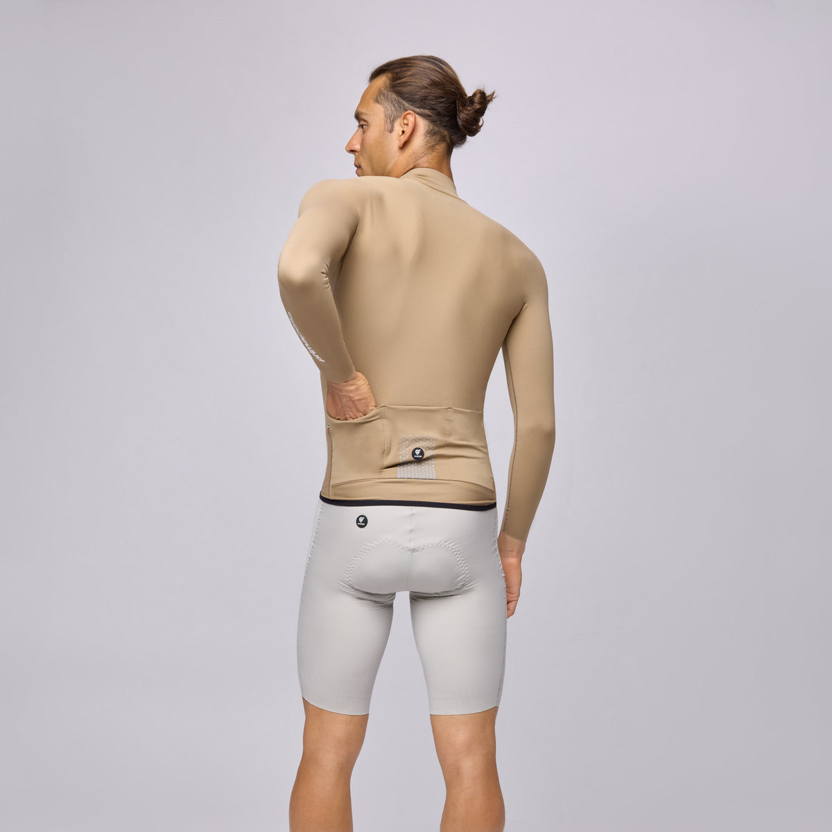 Maglia maniche lunghe Pissei Primapelle - Marrone chiaro