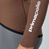 Maglia maniche lunghe Pissei Primapelle - Marrone - A