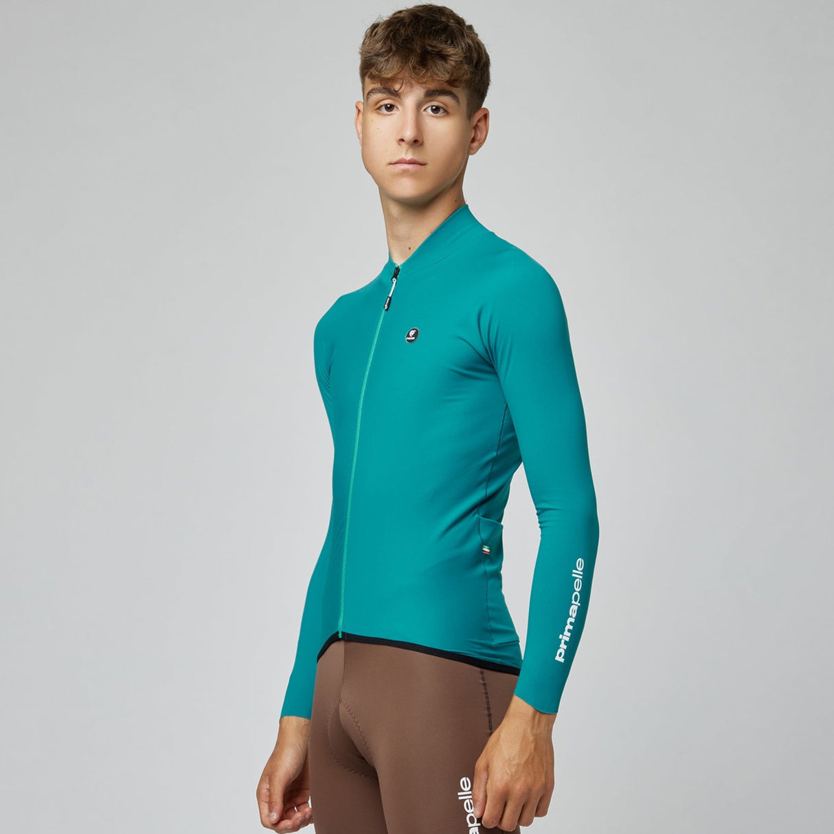 Maglia maniche lunghe Pissei Primapelle - Petrolio - N
