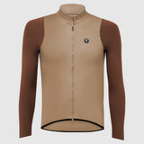Maglia maniche lunghe Pissei Primapelle Bicolor - Argilla espresso