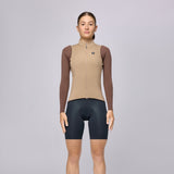 Maglia maniche lunghe Pissei Primapelle Bicolor - Argilla espresso