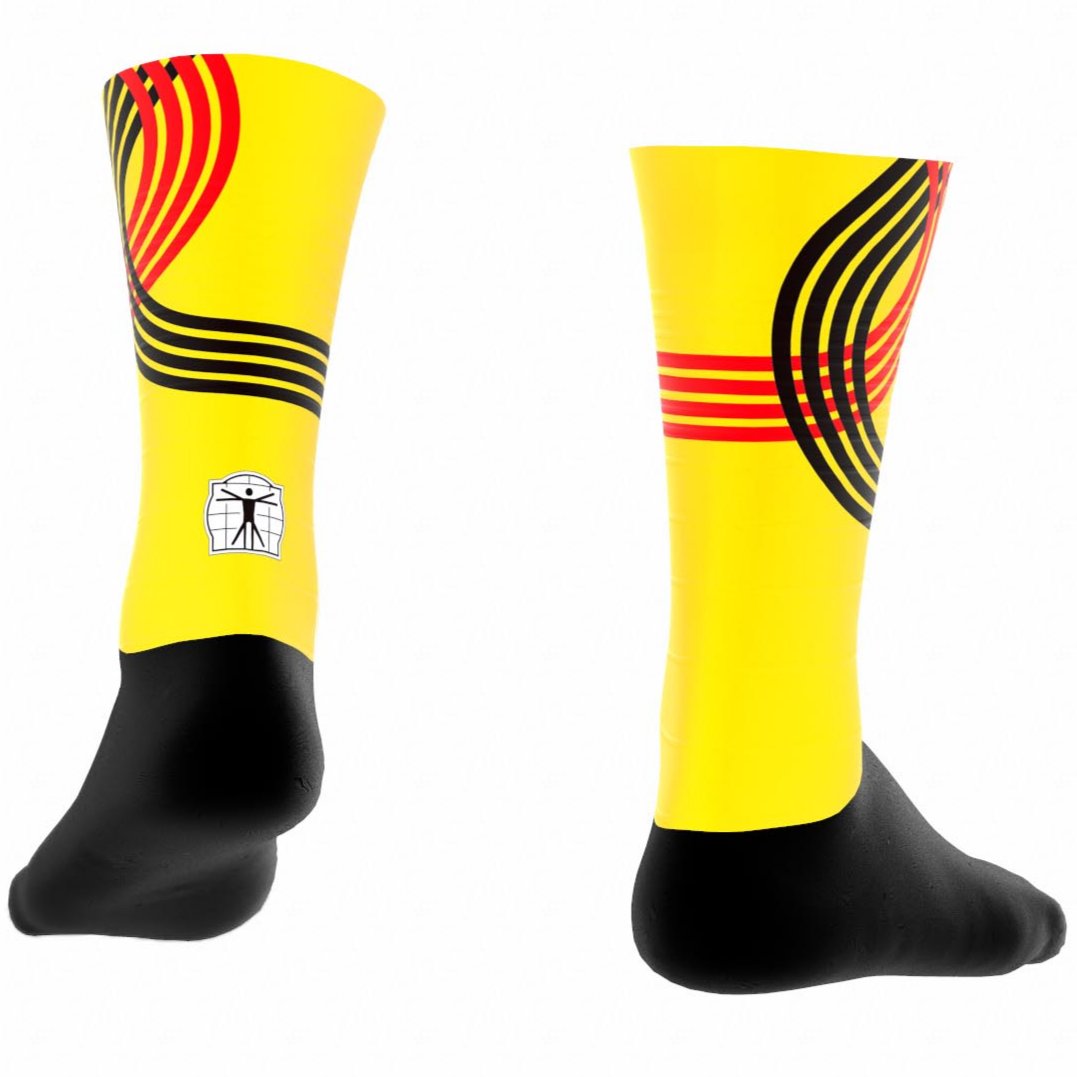 Calze Nazionale Belga Parigi 2024 - Giallo - E