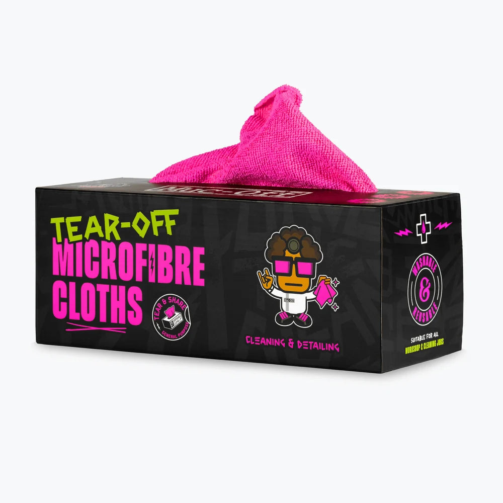Mikrofasertücher Muc-off Tear-Off - 50 Stück