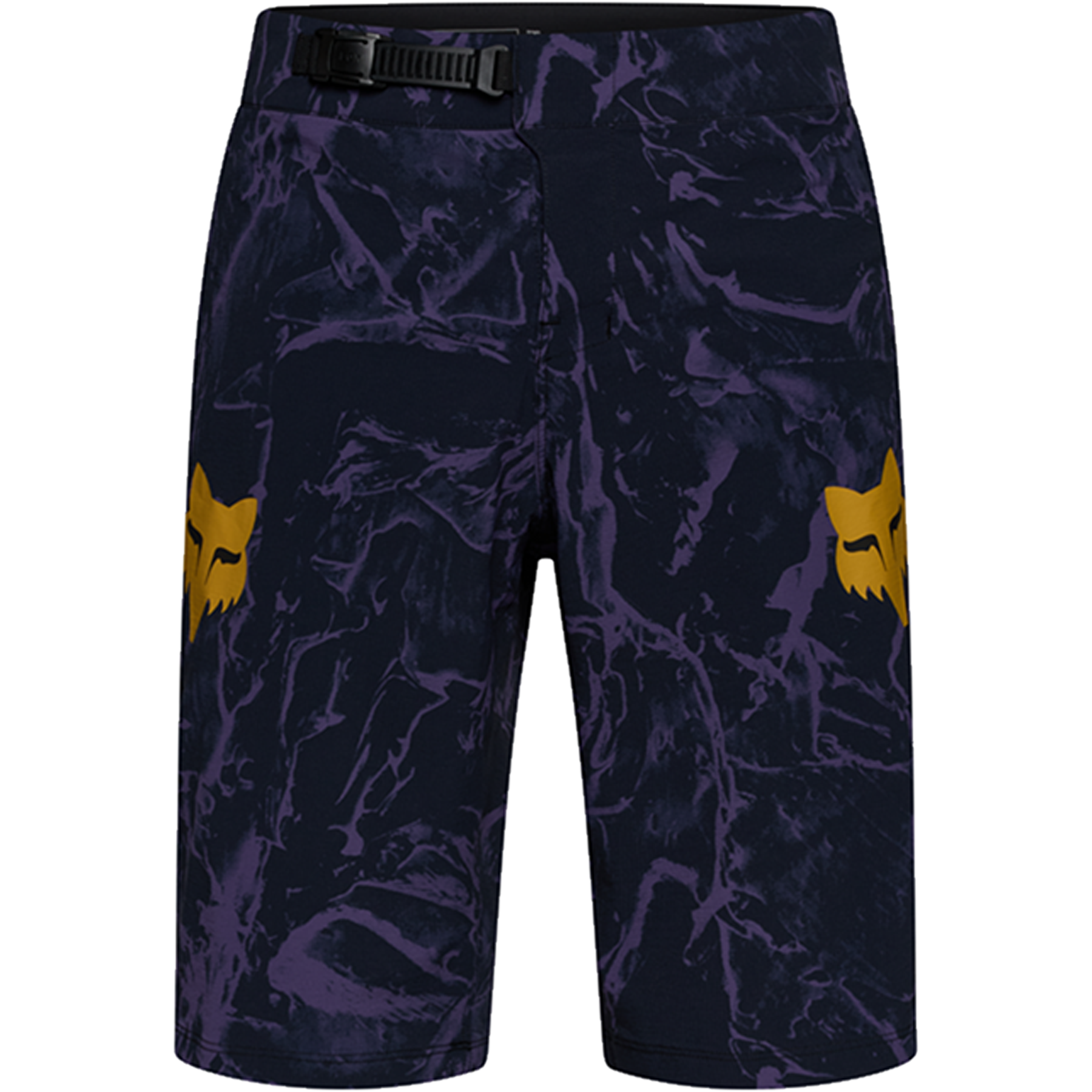 Ranger Image Print Shorts Fox - Purple