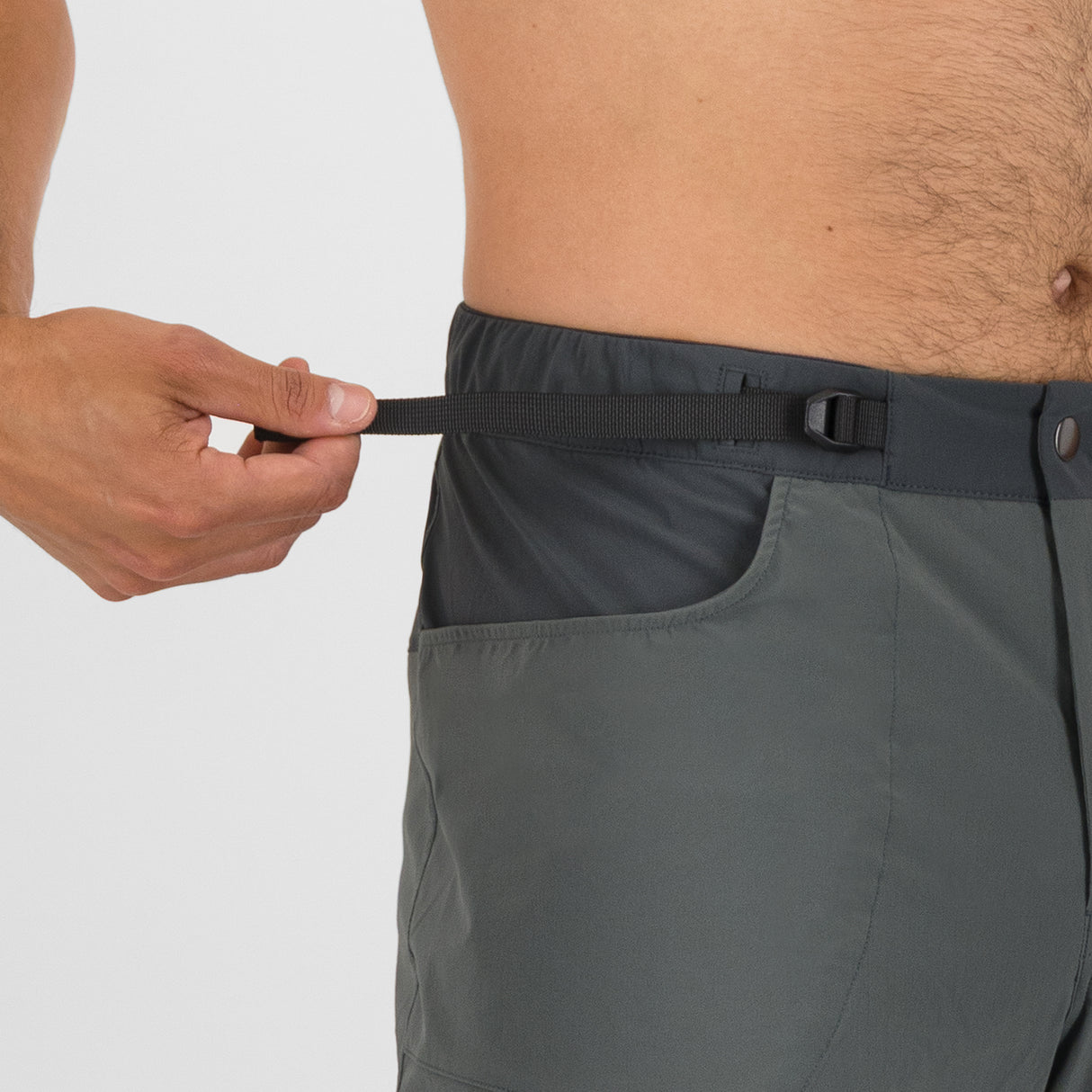 Short Karpos Nago - Gris clair