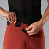 Pantaloncini MTB La Passione Leaf - Rosso mattone La Passione