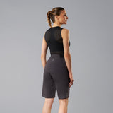 Pantaloncini MTB donna La Passione Leaf - Grigio scuro La Passione