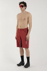 Pantaloncini Rh+ MTB Short - Rosso Zerorh