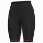 Pantalones cortos mujer Ale PR-E Strada 2.0 - Negro fucsia
