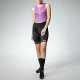 Pantaloncini donna Ale Pragma Traguardo 2.0 - Nero rosa Ale