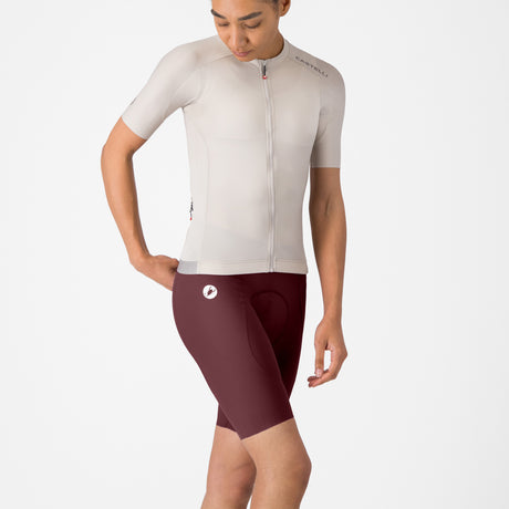 Castelli Espresso 2 DT frau radhose - Bordeaux