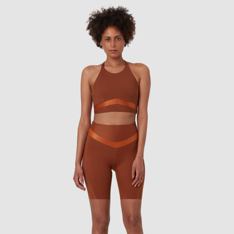 Pantaloncini donna La Passione Flow - Terracotta La Passione