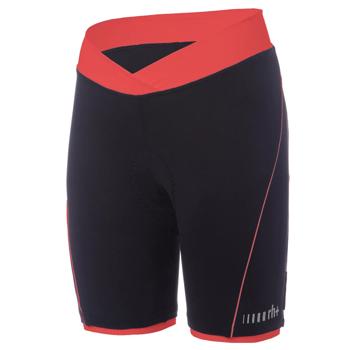 Pantaloncini donna Rh+ Pista - Nero rosa Zerorh