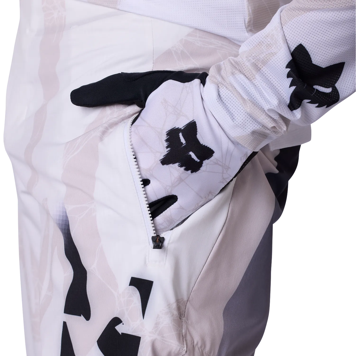 Pantalon Fox Flexair Diffuse - Blanc