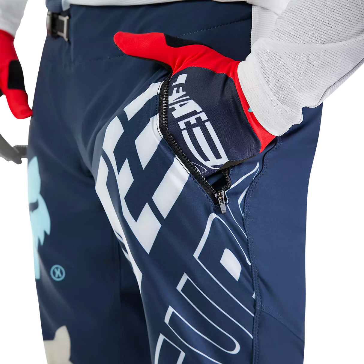 Pantaloni Fox Flexair Elevated - Blu Fox