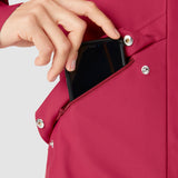 Parka donna La Passione Commuter - Rosso ciliegia La Passione