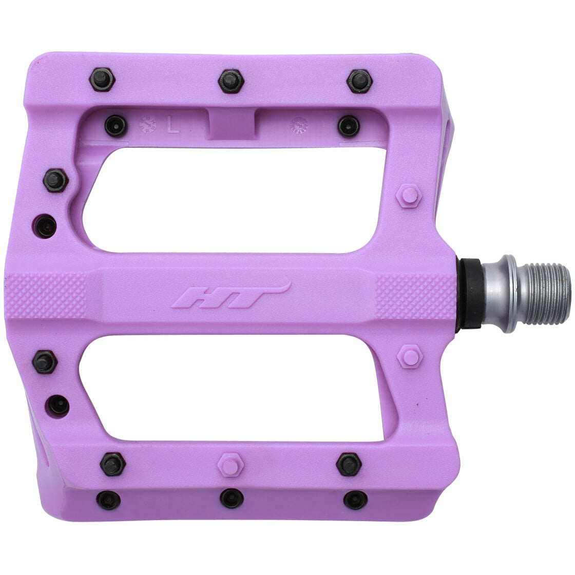 Pedales flat HT PA01A - Violeta